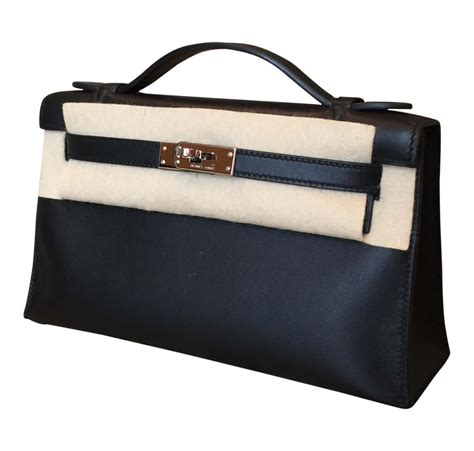 pochette hermes nera|hermes kelly pochette leather.